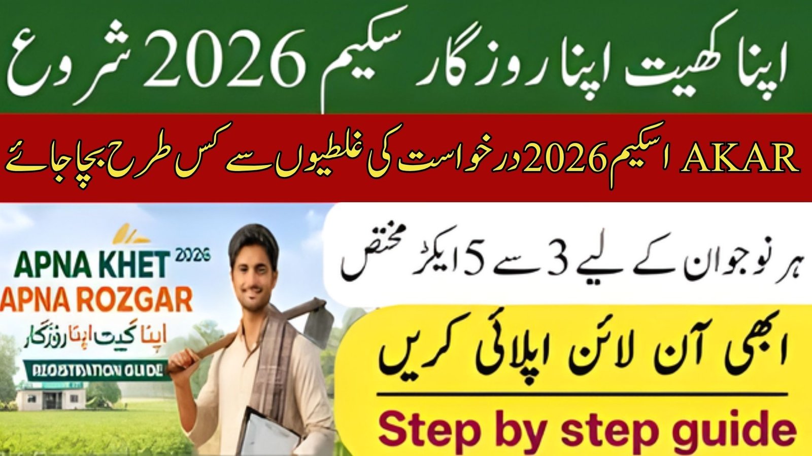 AKAR Scheme 2026 Application Mistakes to Avoid